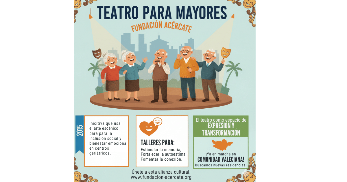 El telón se levanta: Teatro y memoria activa