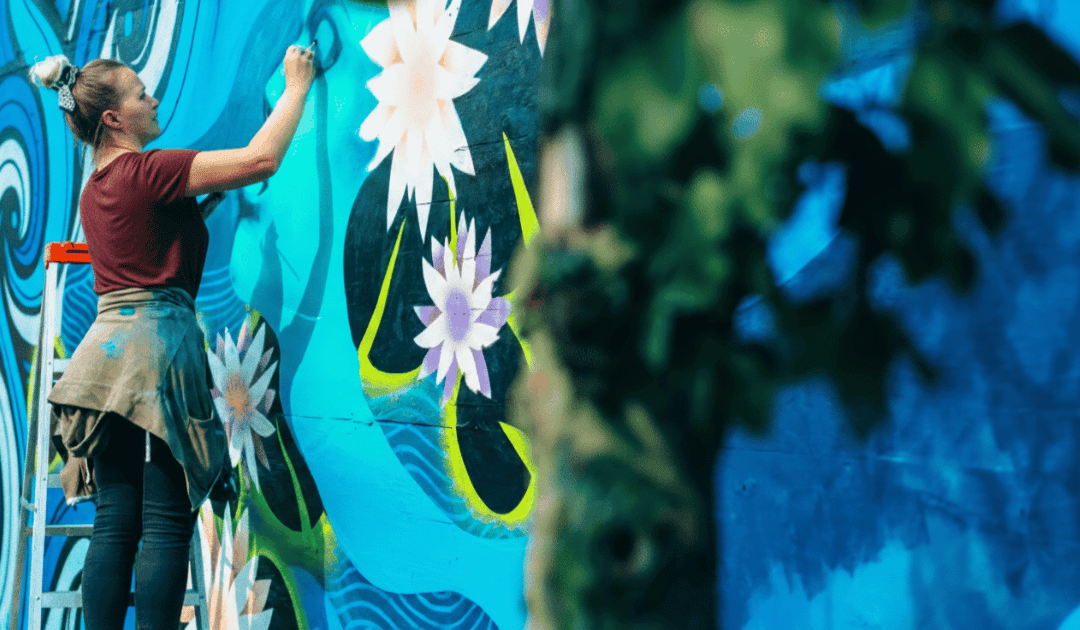 Mural colectivo: arte, inclusión y transformación de la comunidad