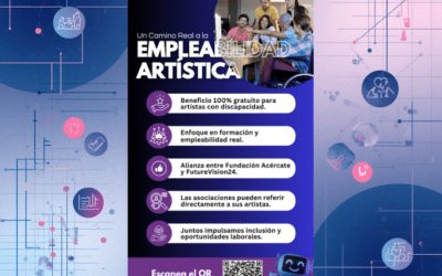 Convocatoria artística inclusiva y gratuita para personas con discapacidad