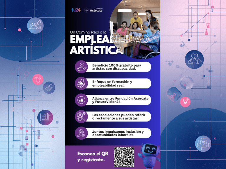 Convocatoria artística inclusiva y gratuita para personas con discapacidad