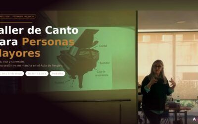 Arrancamos los Talleres de Canto 2026: música y bienestar para personas mayores en Pedralba